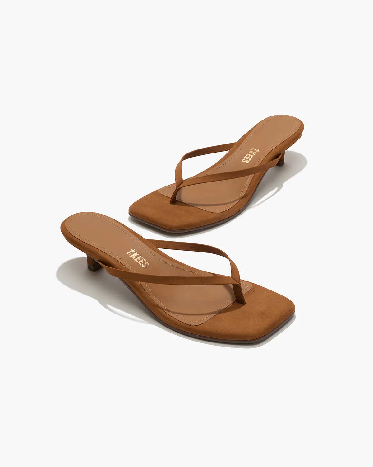 Square Toe Julia Suede - Camel - Image 4