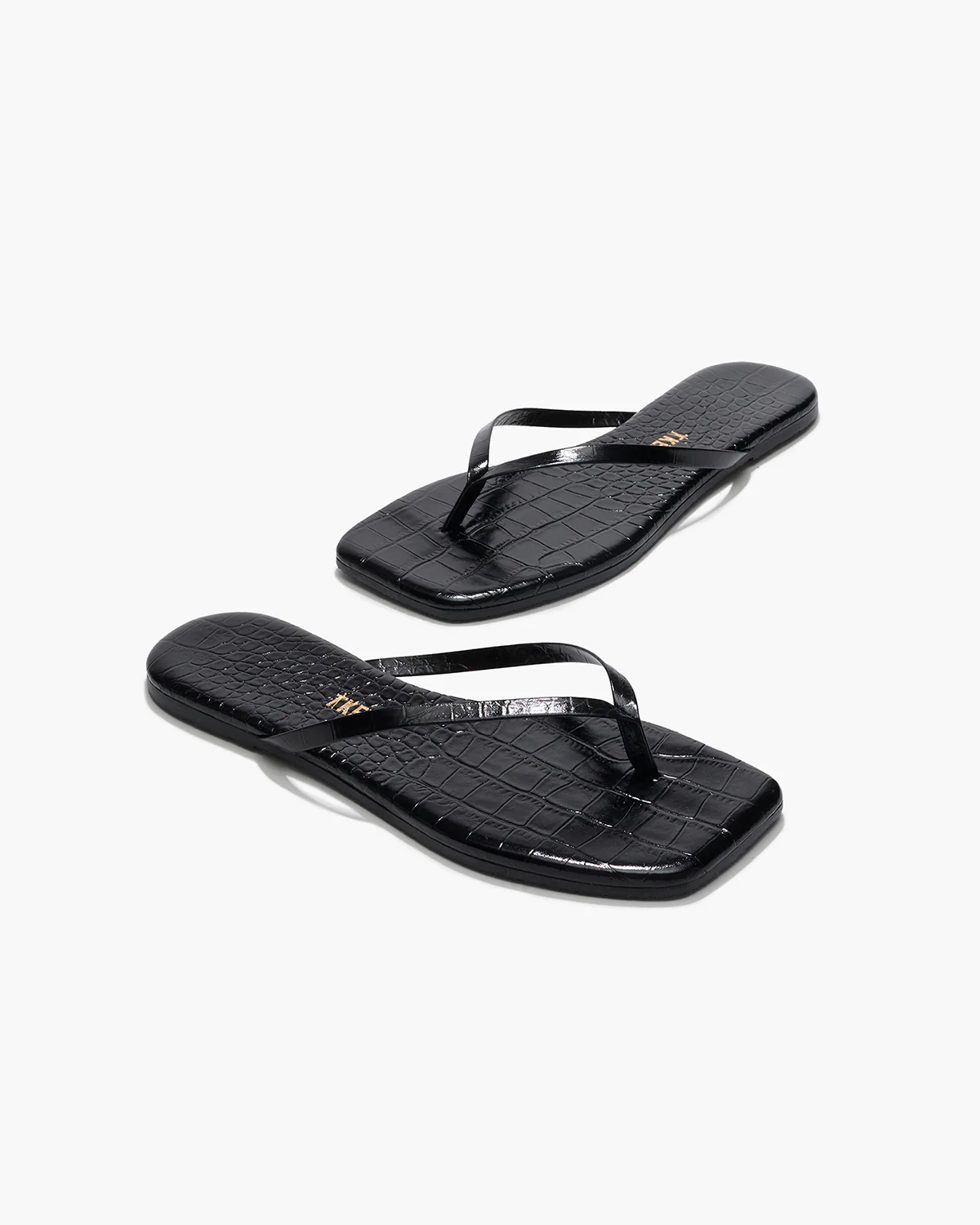 Square Toe Lily Croc - Sable - Image 4