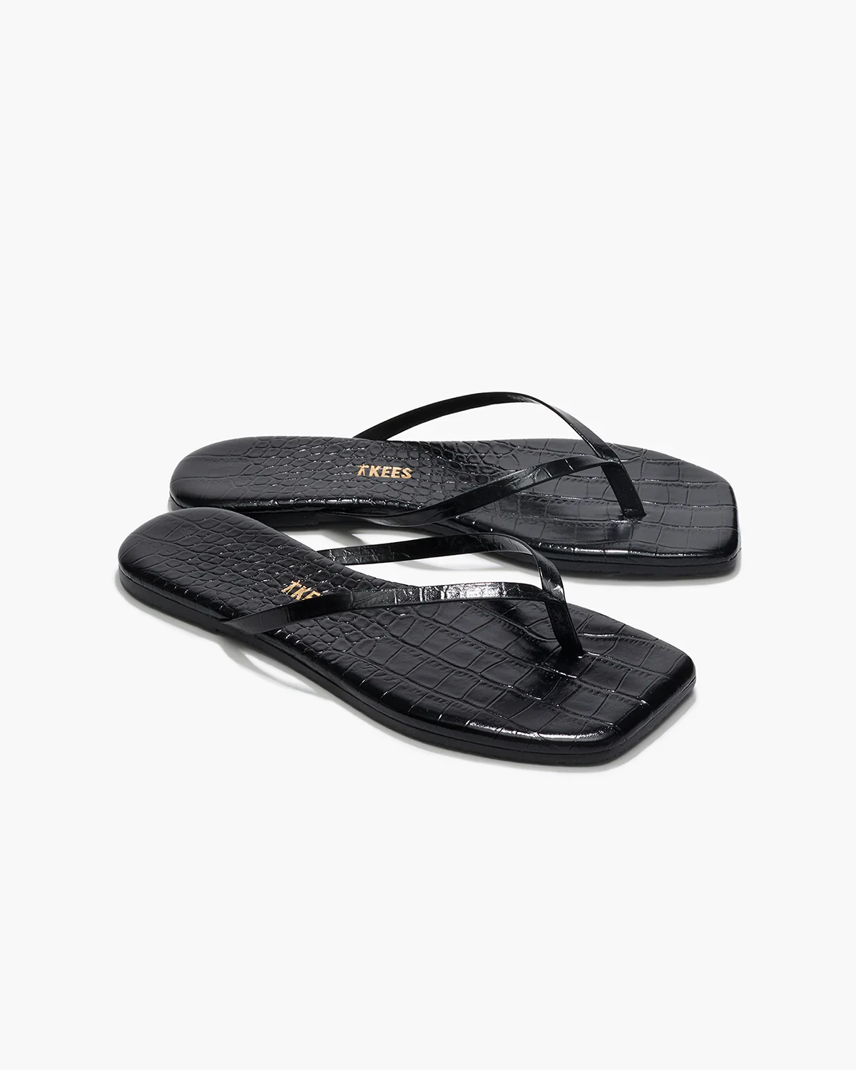 Square Toe Lily Croc - Sable - Image 5