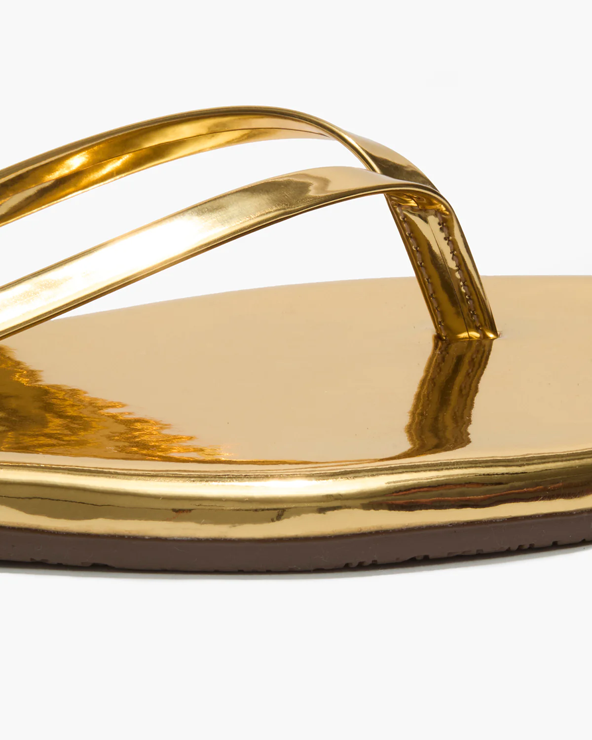 Square Toe Lily Mirror - Gold - Image 3