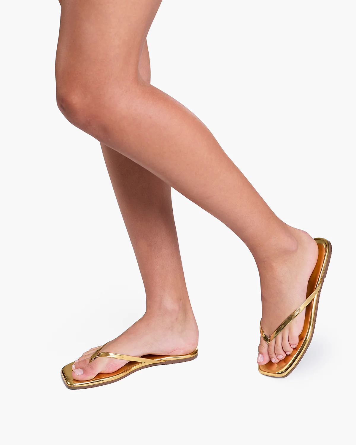 Square Toe Lily Mirror - Gold - Image 6