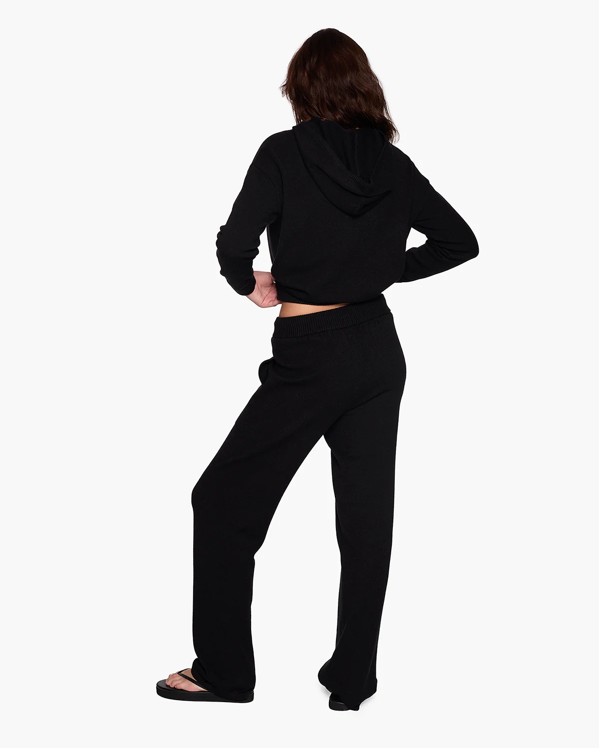 Sunday Sweater Hoodie - Black - Image 3