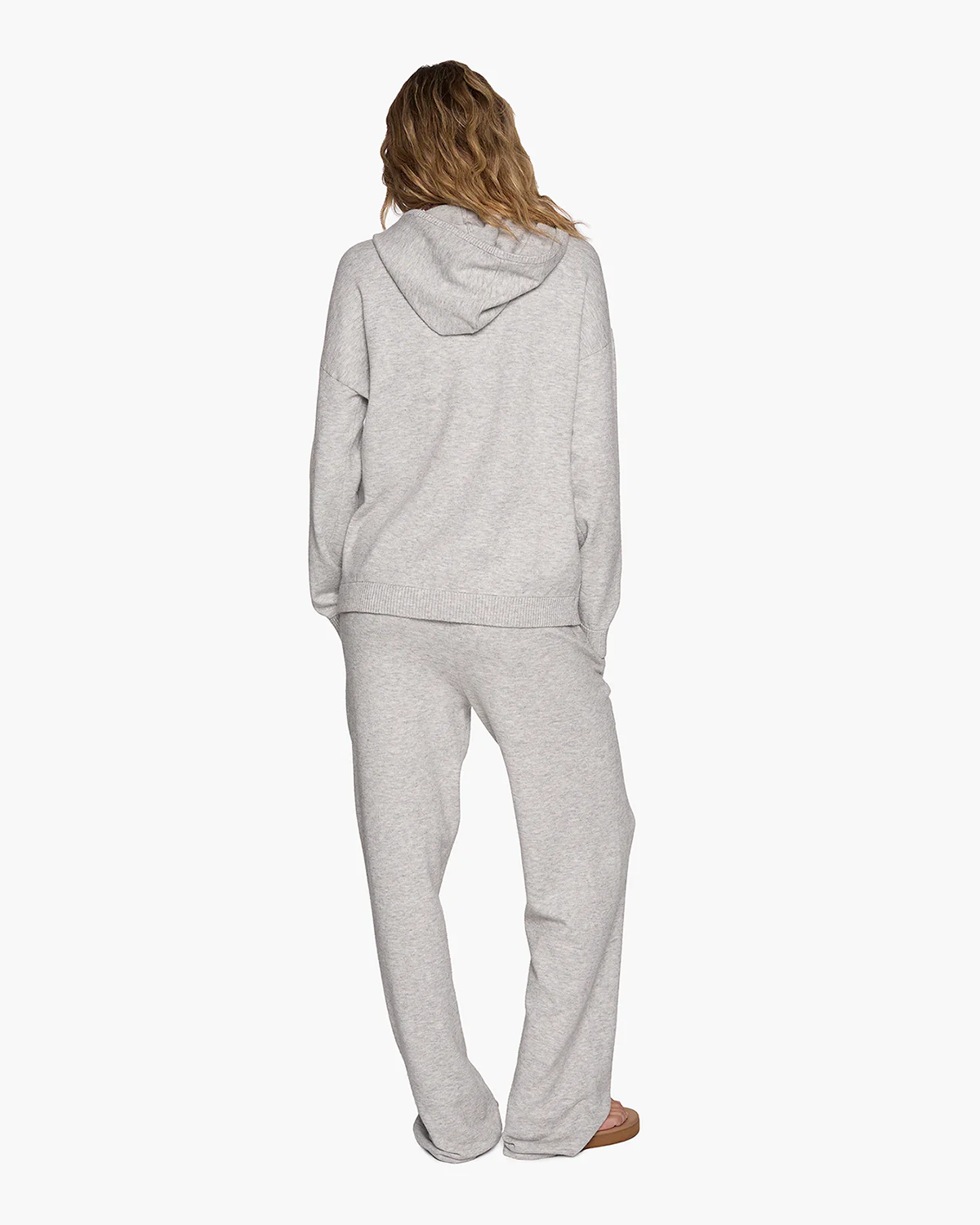 Sunday Sweater Hoodie - Heather Grey - Image 3