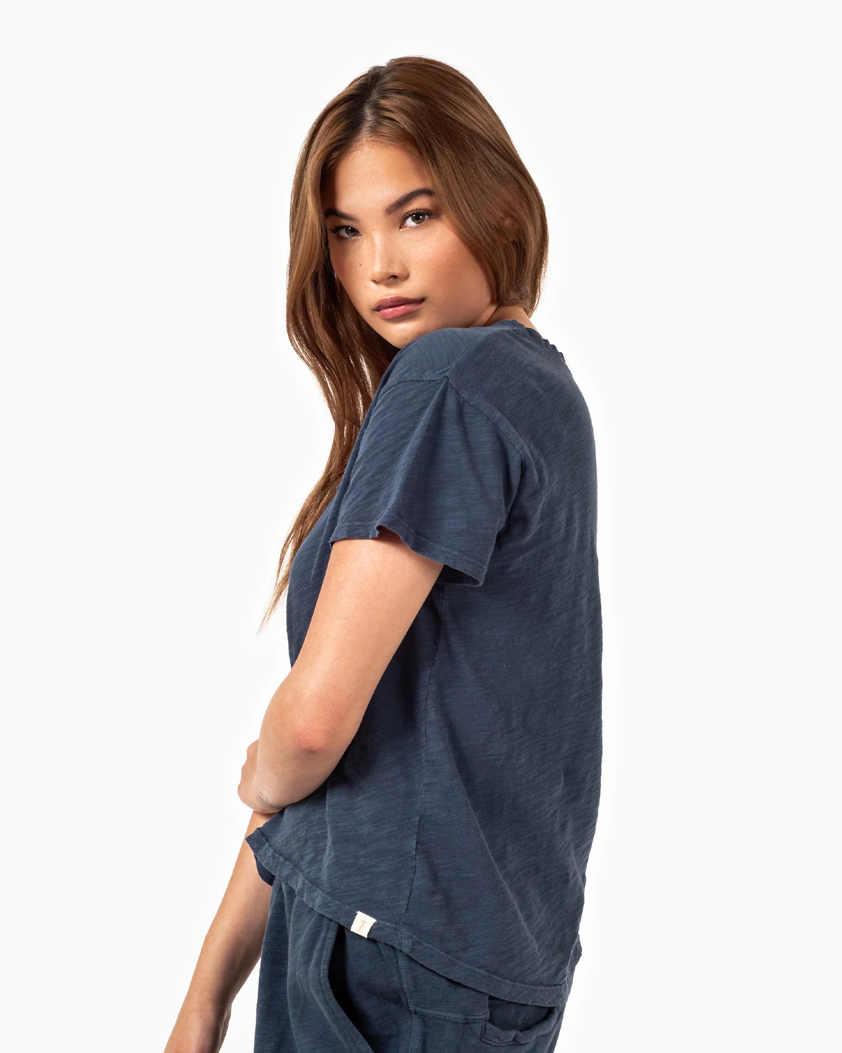 The Tee Shirt - Navy - Image 2